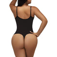 Load image into Gallery viewer, Super Sale V Neck Spaghetti Strap Bodysuit Compression Body Suits Open Crotch Shapewear Slimming Body Shaper Smooth Out Bodysuit
