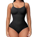 Load image into Gallery viewer, Super Sale V Neck Spaghetti Strap Bodysuit Compression Body Suits Open Crotch Shapewear Slimming Body Shaper Smooth Out Bodysuit
