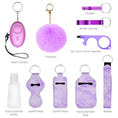 Load image into Gallery viewer, Newest Safety Keychain Set, for Women Personal Safety Keychain Set with Personal Alarm Protective Keychain Accessories
