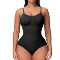 Load image into Gallery viewer, Super Sale V Neck Spaghetti Strap Bodysuit Compression Body Suits Open Crotch Shapewear Slimming Body Shaper Smooth Out Bodysuit
