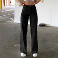 Load image into Gallery viewer, Spice Girl Style High Waist Slim Jeans Bell Bottoms
