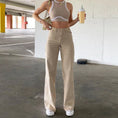 Load image into Gallery viewer, Spice Girl Style High Waist Slim Jeans Bell Bottoms
