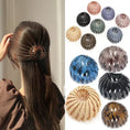 Load image into Gallery viewer, Ponytail Hair Rings Clips Hair Clips Women Bird Nest Shaped Hair Hairpin Simple Magic Lazy Braider Tool Women Hair Accessories
